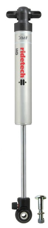 Ridetech 22189853 Rear HQ Shock Absorber with 7.55" stroke with wide t-bar/eye mounting.