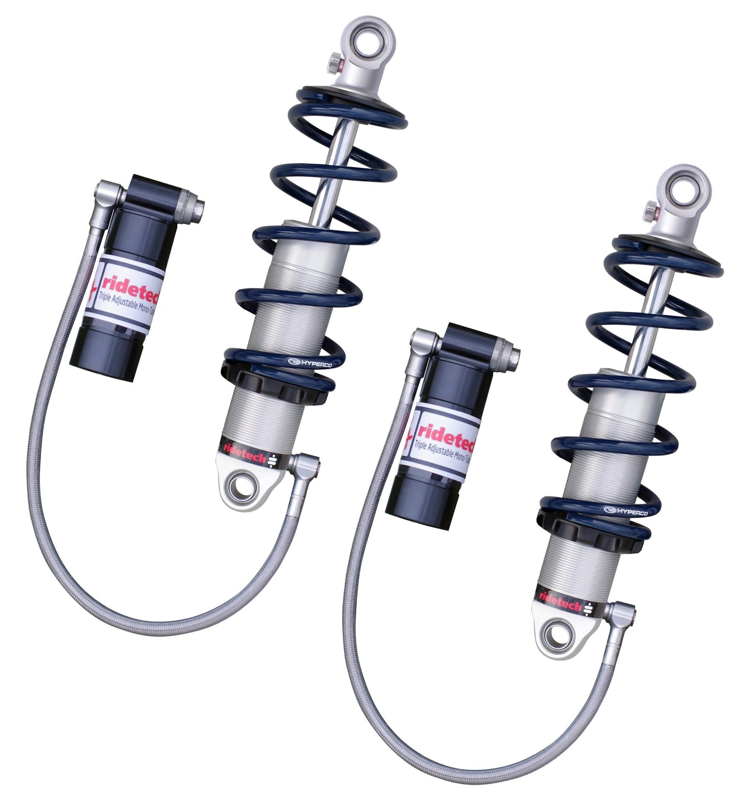 Ridetech 11376511 Rear TQ Coil-Overs for 1988-1998 C1500, for use with Ridetech 4-Link.
