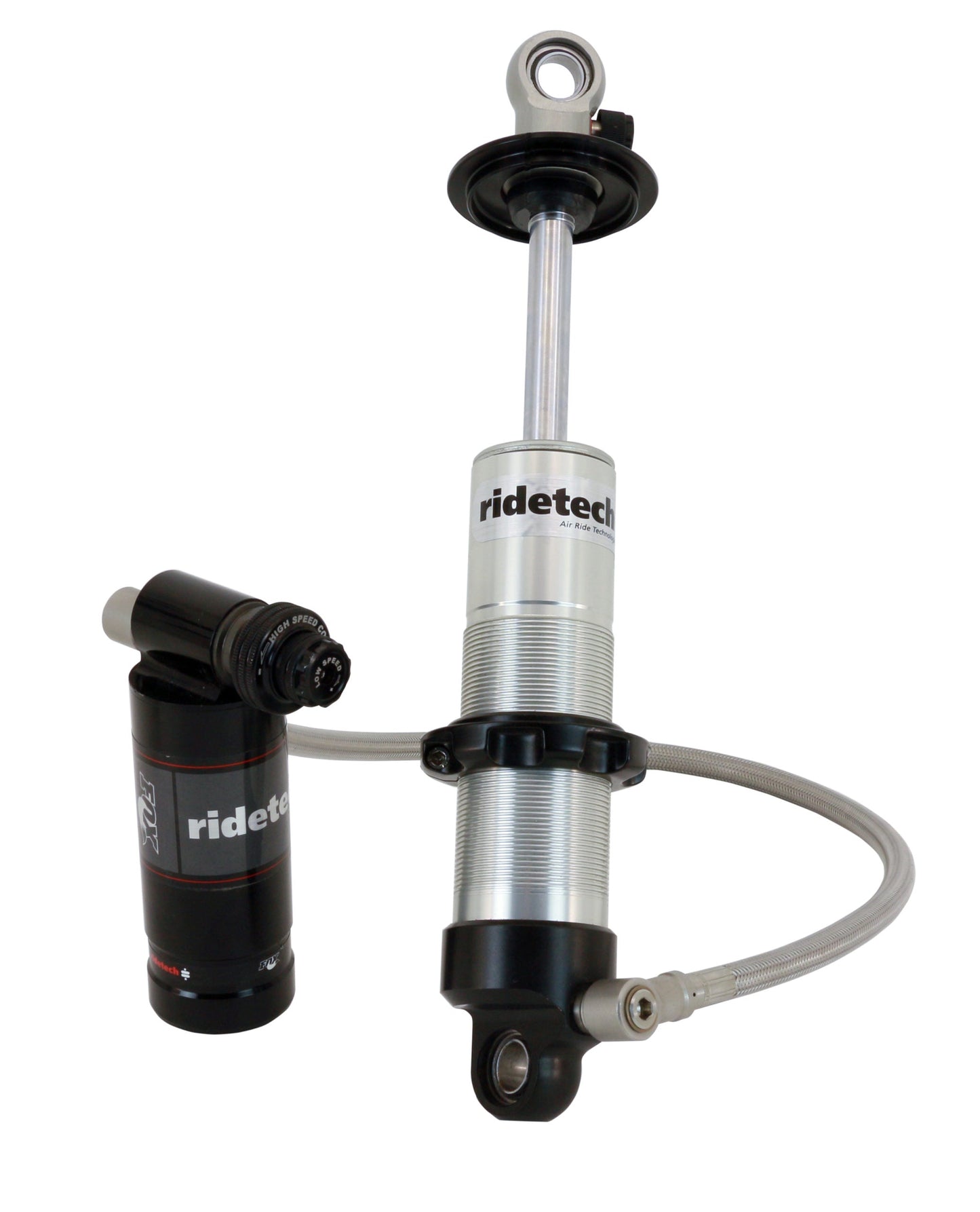 Ridetech 24379901 TQ Coil-Over shock with 6.9" stroke and 1.7" eye mount, universal.