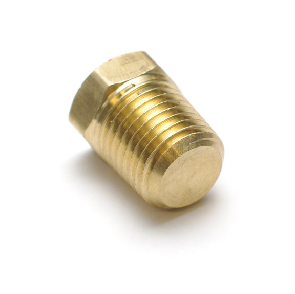 Ridetech 31956004 Airline Fitting, Plug. 3/8" NPT - Male Hex Head