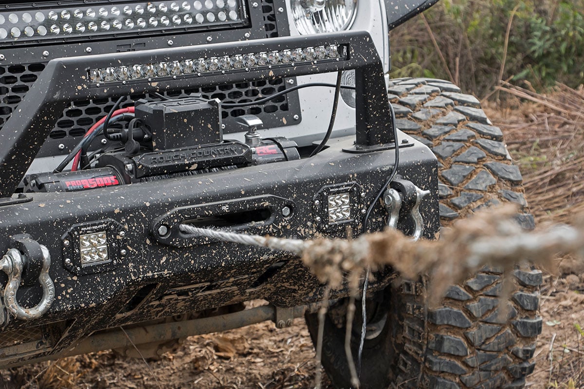 Rough Country PRO9500S 9500-Lb Pro Series Winch | Synthetic Rope