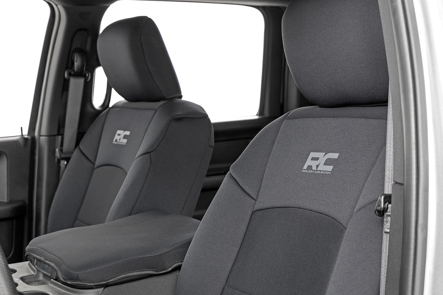Rough Country 91043 Seat Covers | Bucket Seats | FR & RR | Ram 2500 2WD/4WD (2019-2026)