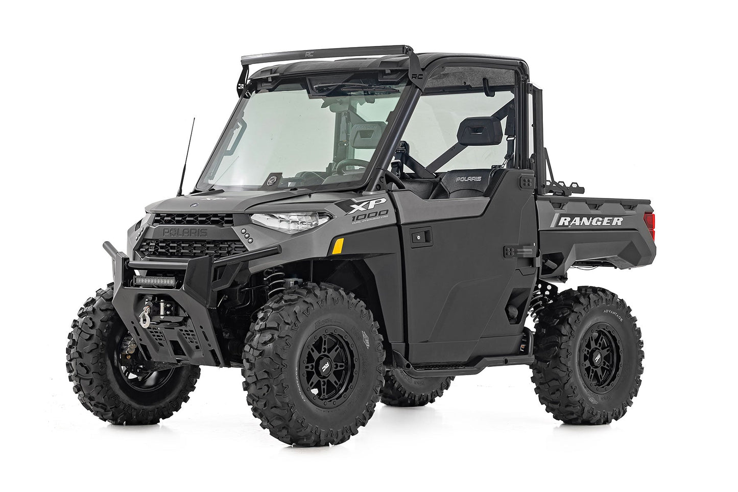 Rough Country 94140730 Rough Country 94 Series Wheel | UTV | Matte Black | 14x7 | 4x156 | +10mm