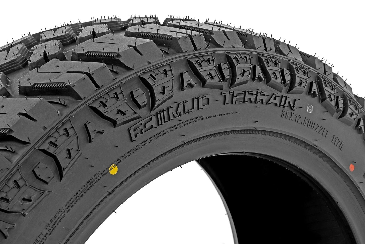 Rough Country 98010135 265/65R18 Rough Country M/T | Dual Sidewall