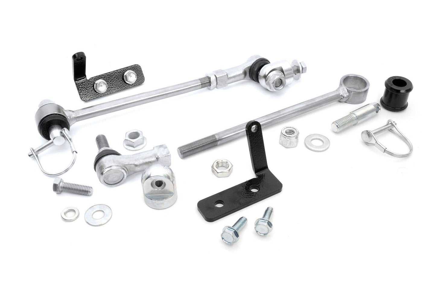 Rough Country 1105 Quick Disconnect Sway Links | 3 Inch Lift | Jeep Cherokee XJ 2WD/4WD (84-01)