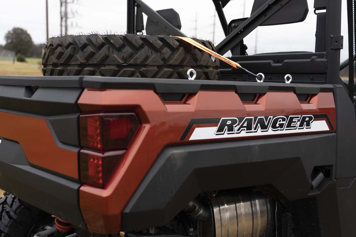 Rough Country 99010 Bed Tie Down Kit | 1-7/16" Diameter | 5 Pieces | Polaris Ranger XP 900/XP 1000/General