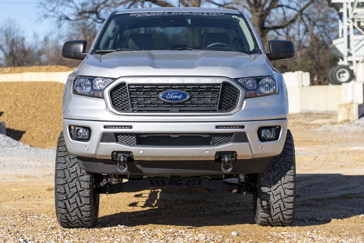 Rough Country RS152 Tow Hook Brackets | D-Ring Combo | Ford Ranger 2WD/4WD (2019-2023)