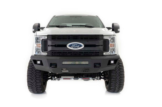 Rough Country 10787 Front Bumper | Ford F-250/F-350 Super Duty 2WD/4WD (2017-2022)