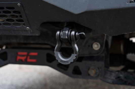 Rough Country RS158 Tow Hook Brackets | D-Ring Combo | Ford F-150 2WD/4WD (2009-2025)