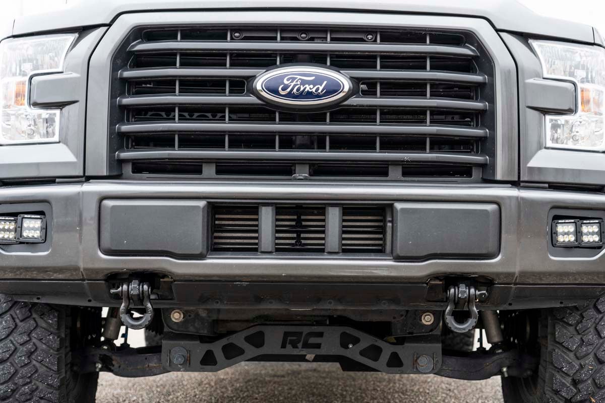 Rough Country RS150A Tow Hook Brackets | Ford F-150 2WD/4WD (2009-2025)
