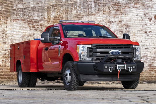 Rough Country 51004 EXO Winch Mount Kit | Ford F-250/F-350 Super Duty 2WD/4WD (2017-2020)
