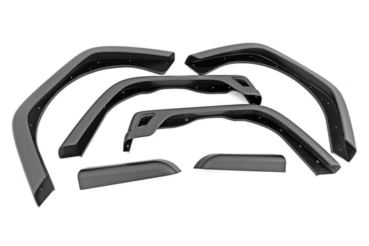Rough Country 99033 Fender Flares | 5.5" Wide | Jeep Wrangler TJ (97-06)/Wrangler Unlimited (04-06)