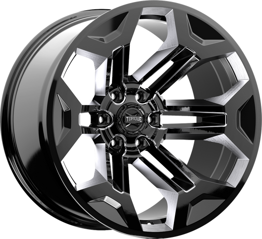 Torque TW405C-20908333-12 Torque Pulse | Gloss Black | 20x9 | 6x5.5 | -12mm