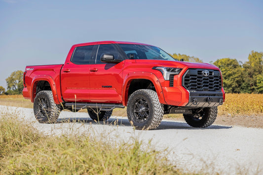 Rough Country F-T11413-1J9 Pocket Fender Flares | 1J9 Celestial Silver Metallic | Toyota Tundra (22-25)