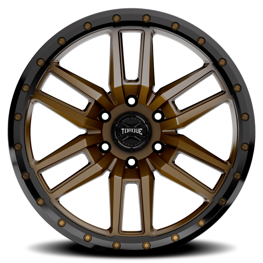 Torque TW411C-20903607-12 Torque Pritchett | Bronze w/Black Lip | 20x9 | 6x135 | -12mm
