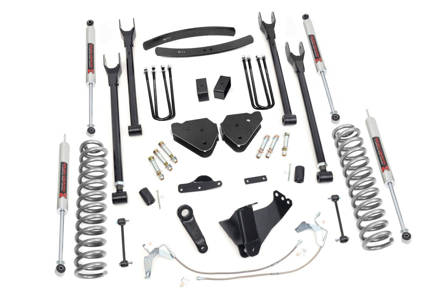 Rough Country 58440 6 Inch Lift Kit | Diesel | 4 Link | M1 | Ford F-250/F-350 Super Duty (08-10)