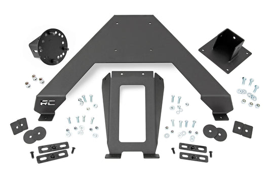 Rough Country 73110 Bed Mount Spare Tire Carrier | Universal (5x5.5 6x5.5 6x135 & 5x5.0 Bolt Patterns)