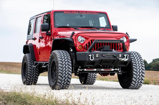 Rough Country 10524 Replacement Grille | Angry Eyes | Jeep Wrangler JK/Wrangler Unlimited (07-18)