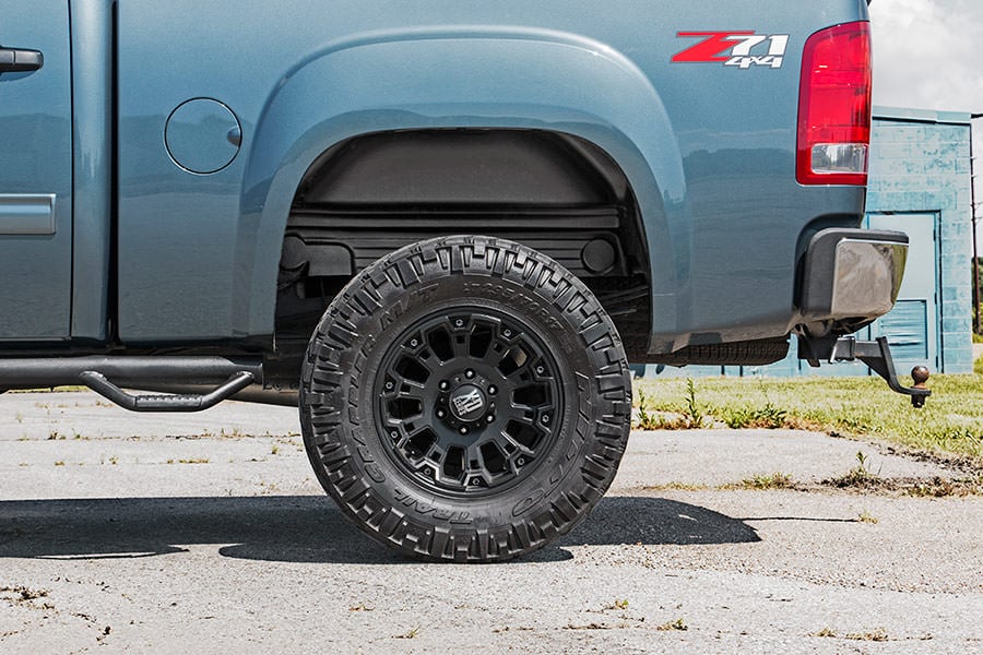 Rough Country 4207 Rear Wheel Well Liners | Chevy Silverado 1500 (07-13)/Silverado 2500 HD (07-10)