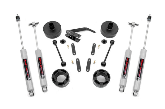 Rough Country 65730 2.5 Inch Lift Kit | Spacers | N3 | Jeep Wrangler JK/Wrangler Unlimited (07-18)