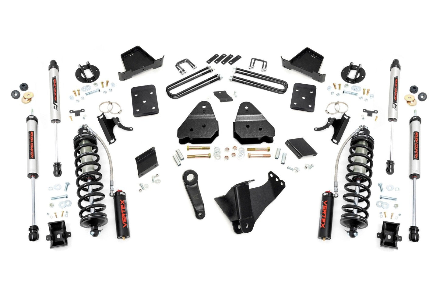 Rough Country 56358 4.5 Inch Lift Kit | OVLD | C/O V2 | Ford F-250 Super Duty 4WD (2011-2014)