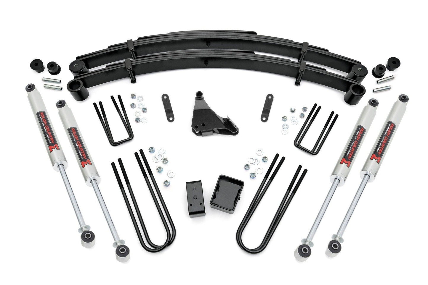 Rough Country 49640 6 Inch Lift Kit | Rear Blocks | M1 | Ford F-250/F-350 Super Duty 4WD (99-04)
