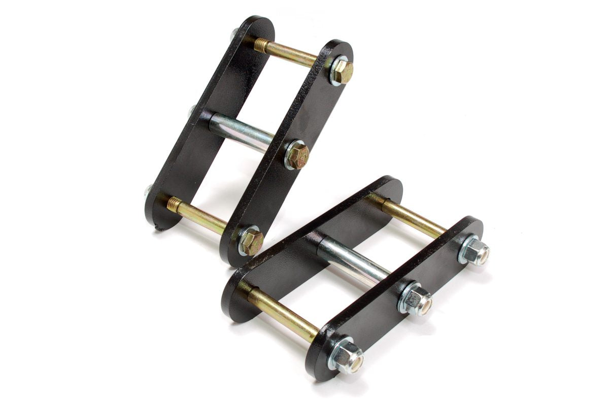 Rough Country RC0274 Lift Shackles | YJ Stock |CJ RR 0.375 Inch | Jeep CJ 8 Scrambler (81-85)/CJ5/CJ7 (76-86)