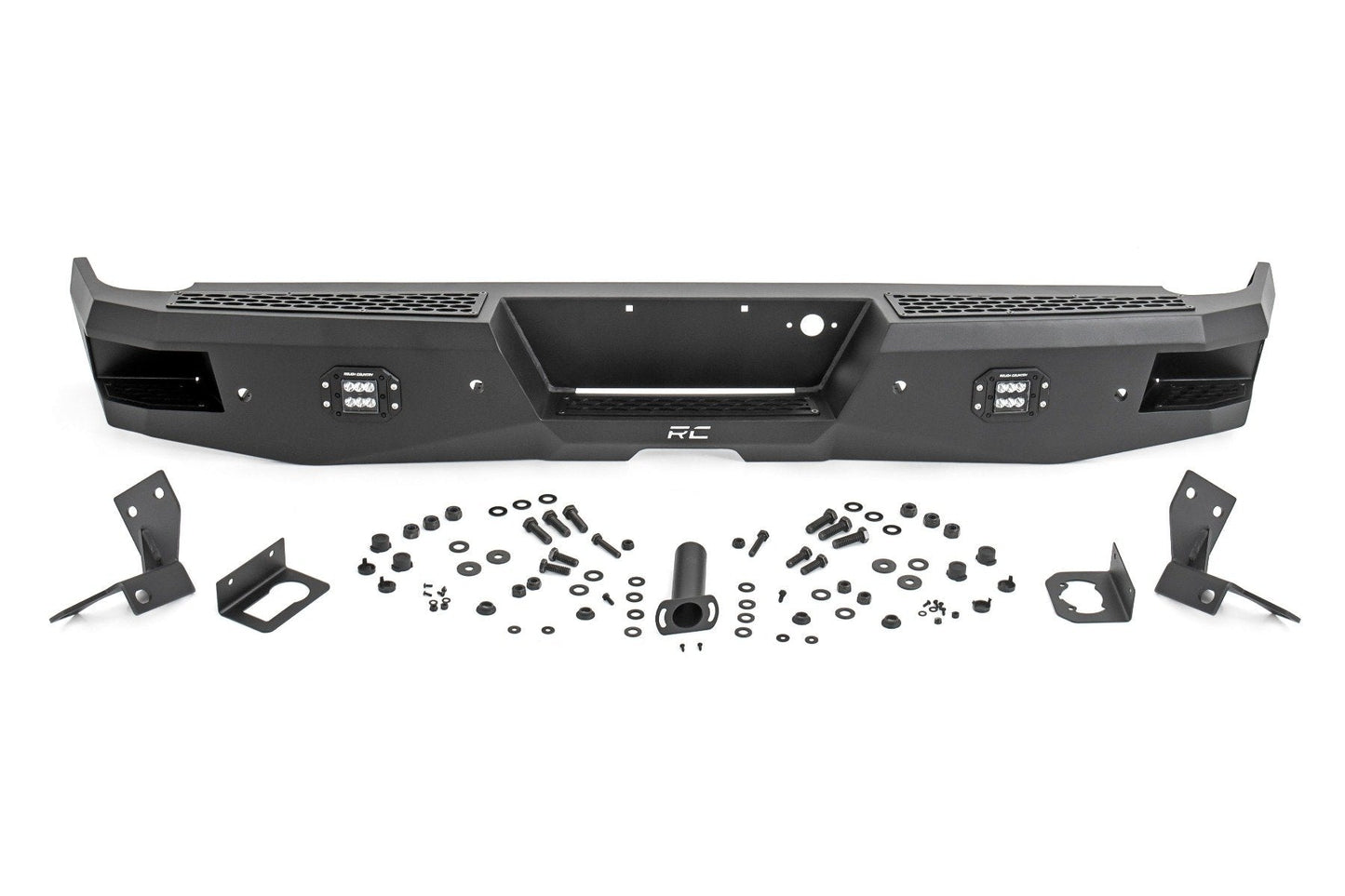 Rough Country 10773 Rear Bumper | LED | Chevy Silverado & GMC Sierra 1500 2WD/4WD (2007-2018 & Classic)