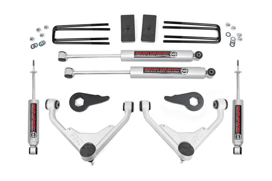 Rough Country 8596N2 3 Inch Lift Kit | Chevy/GMC 2500HD/3500HD/Suburban 2500/Yukon XL 2500 (01-10)