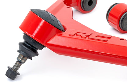 Rough Country 1859RED Red Forged Upper Control Arms | 3 Inch Lift | Chevy/GMC 2500HD (01-10)