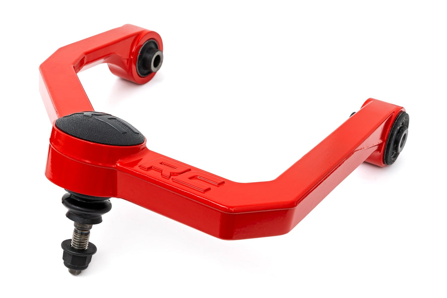Rough Country 83401ARED Red Forged Upper Control Arms | 2-3 Inch Lift | Nissan Titan 2WD/4WD (04-24)