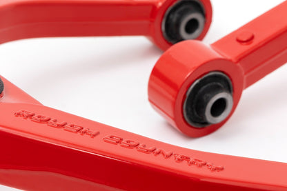 Rough Country 82008RED Red Forged Upper Control Arms | OE Upgrade | Nissan Titan 2WD/4WD (2004-2024)