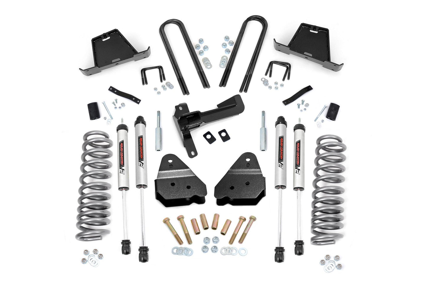 Rough Country 47970 4.5 Inch Lift Kit | V2 | Ford F-250/F-350 Super Duty 4WD (2005-2007)