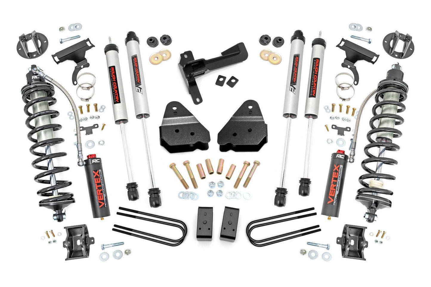 Rough Country 48657 3 Inch Lift Kit | Coilover Conversion | Ford F-250 Super Duty 4WD (2005-2007)