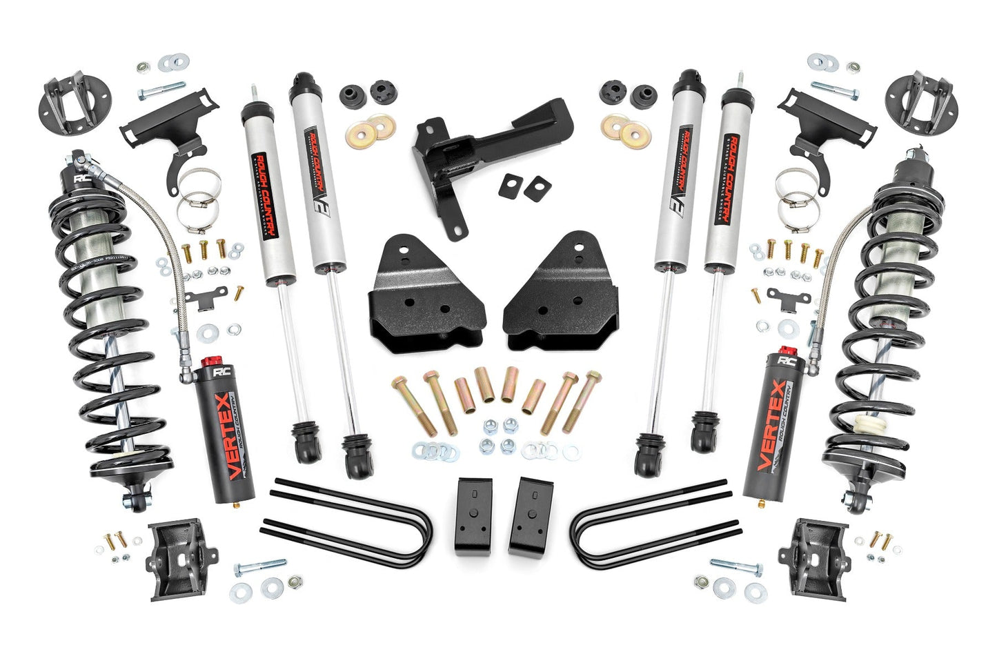 Rough Country 52157 3 Inch Lift Kit | Coilover Conversion | Ford F-250 Super Duty 4WD (2008-2010)