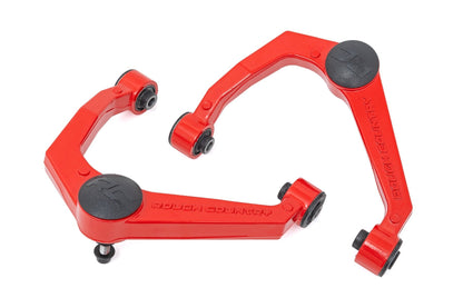 Rough Country 82009RED Red Forged Upper Control Arms | OE Upgrade | Nissan Frontier 4WD (2005-2026)