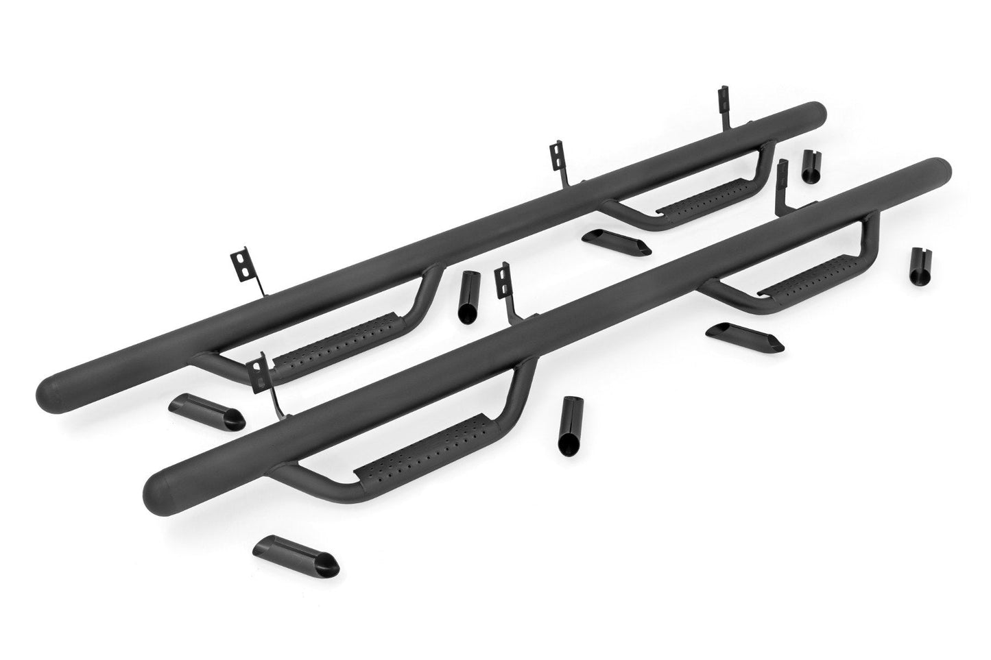 Rough Country 82001C Nerf Steps | Cab Length | Crew Cab | Nissan Frontier 2WD/4WD (2005-2026)