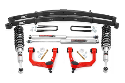 Rough Country 74232RED 3.5 Inch Lift Kit | Red UCA | N3 Struts | Toyota Tacoma 2WD/4WD (2005-2023)