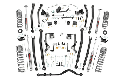 Rough Country 78530A 4 Inch Lift Kit | Long Arm | Jeep Wrangler Unlimited 2WD/4WD (2007-2011)