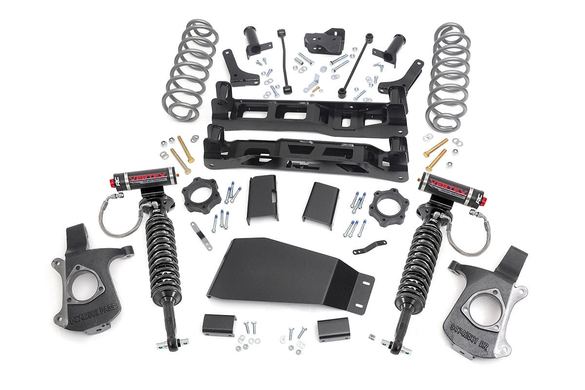 Rough Country 20950 7.5 Inch Lift Kit | Vertex Coilovers | Chevy Avalanche 2WD/4WD (2007-2013)