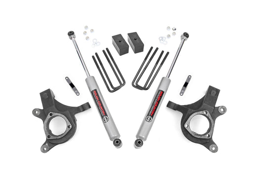 Rough Country 10730 3 Inch Lift Kit | Lift Knuckle | Chevy/GMC 1500 2WD (07-13)