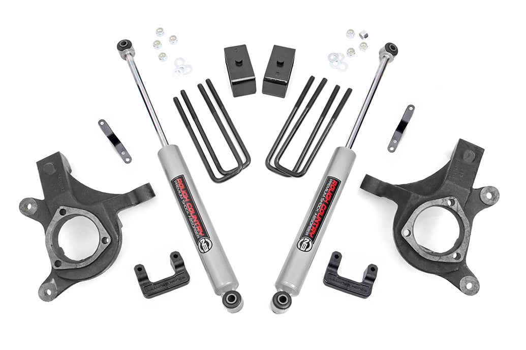 Rough Country 10830 5 Inch Lift Kit | Chevy Silverado & GMC Sierra 1500 2WD (2007-2013)