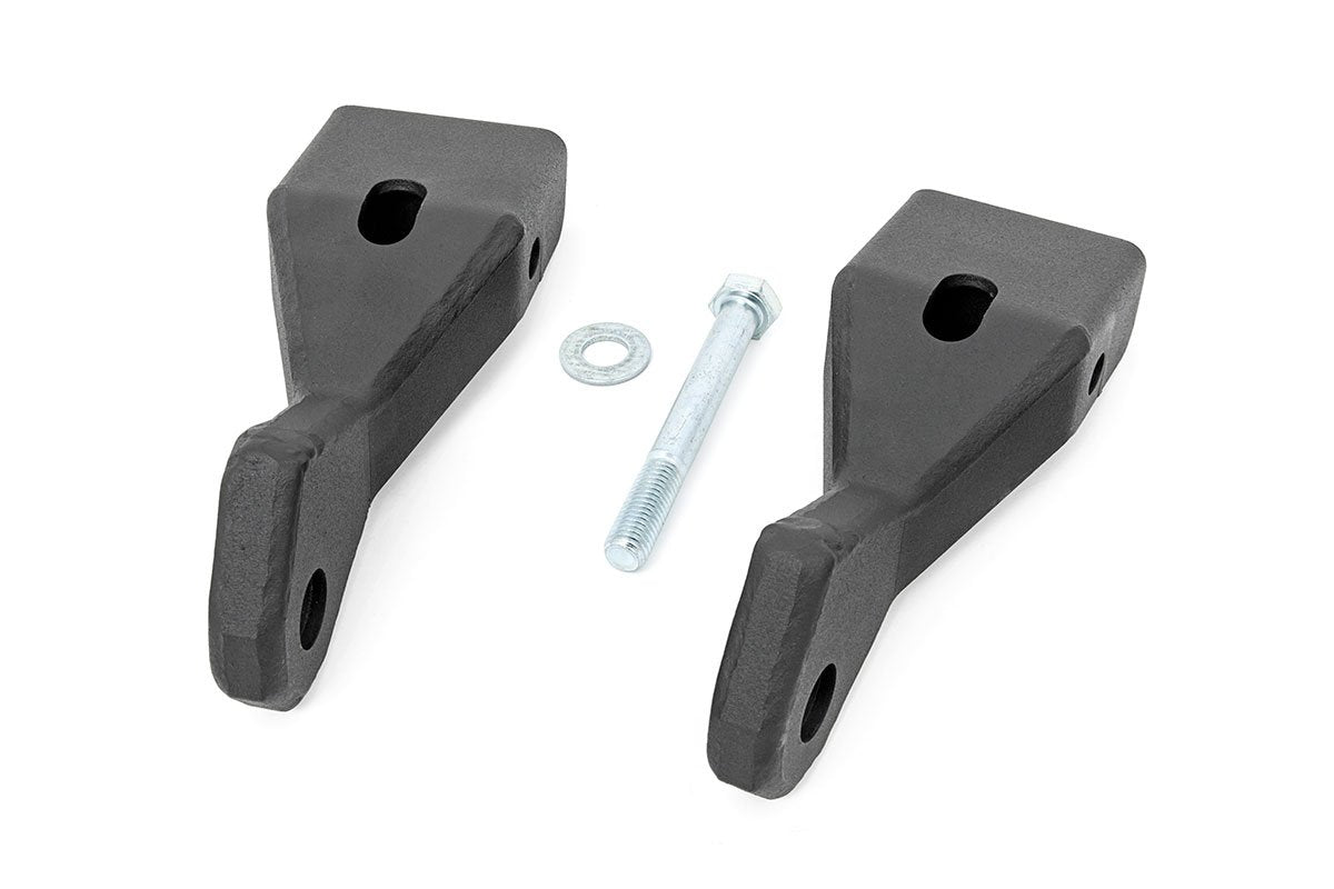 Rough Country RS148 Tow Hook Brackets | Chevy Silverado & GMC Sierra 1500 2WD/4WD (2007-2013)