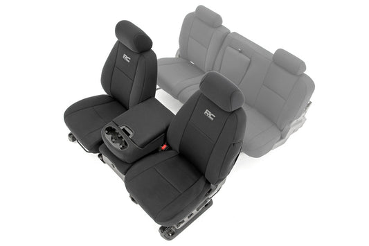 Rough Country 91032 Seat Covers | Front 40/40/20 | Chevy/GMC 1500/2500HD (07-13)