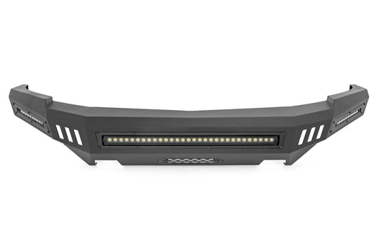 Rough Country 10911 Front High Clearance Bumper | BLK LEDs | Chevy Silverado 1500 2WD/4WD (07-13)