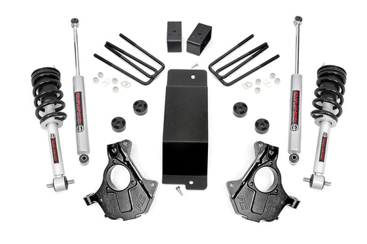Rough Country 12432 3.5 Inch Lift Kit | Cast Steel LCA | FR N3 | Chevy/GMC 1500 (14-18 & Classic)
