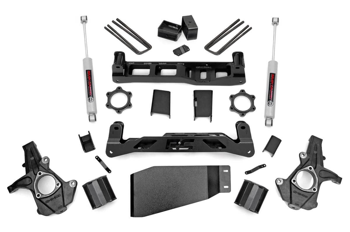 Rough Country 26230 5 Inch Lift Kit | Chevy Silverado & GMC Sierra 1500 4WD (2007-2013)