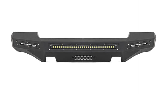 Rough Country 10913 Front Bumper | Fabricated | Prerunner | LED | GMC Sierra 1500 2WD/4WD (07-13)