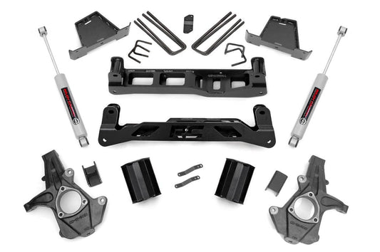 Rough Country 26330 7.5 Inch Lift Kit | Chevy Silverado & GMC Sierra 1500 2WD (2007-2013)