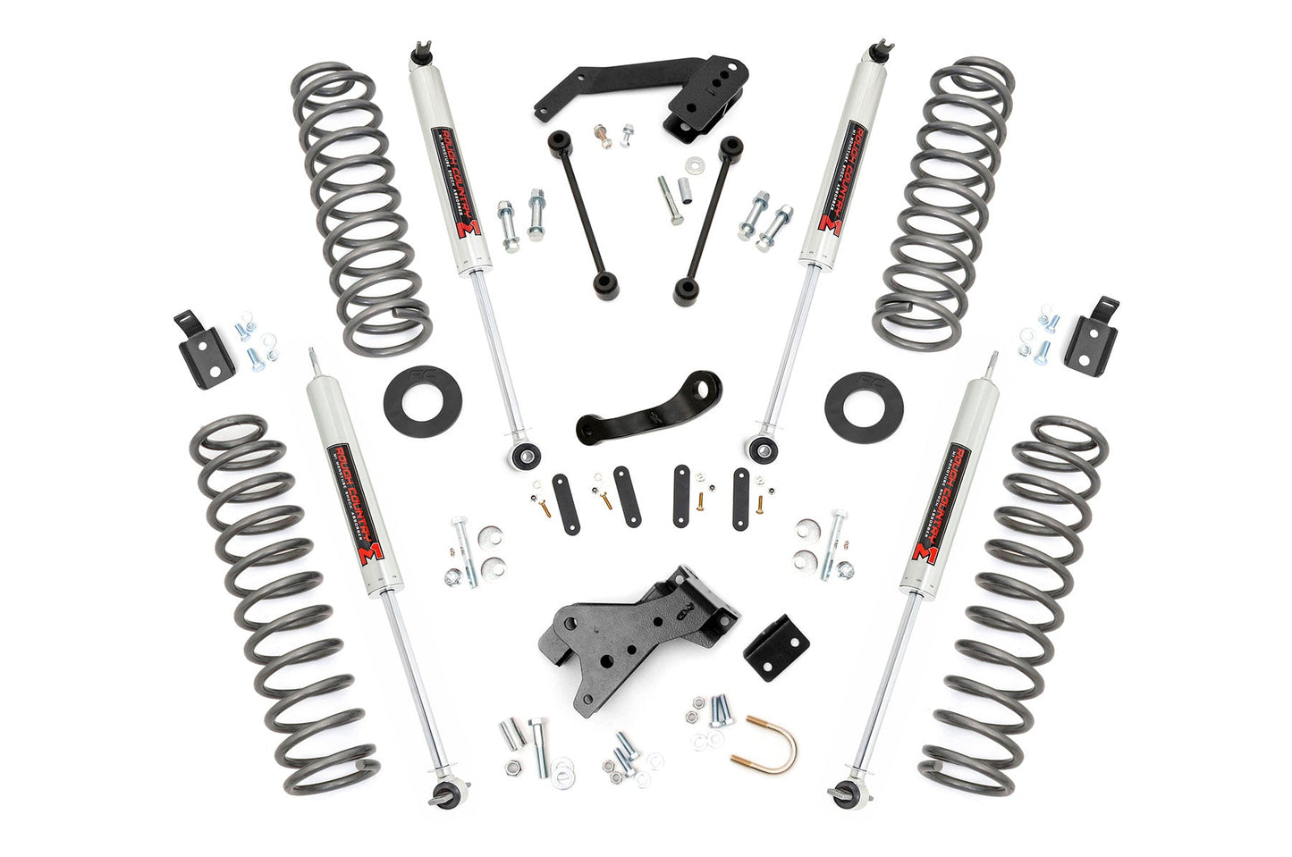 Rough Country 68140 4 Inch Lift Kit | M1 | Jeep Wrangler Unlimited 2WD/4WD (2007-2018)
